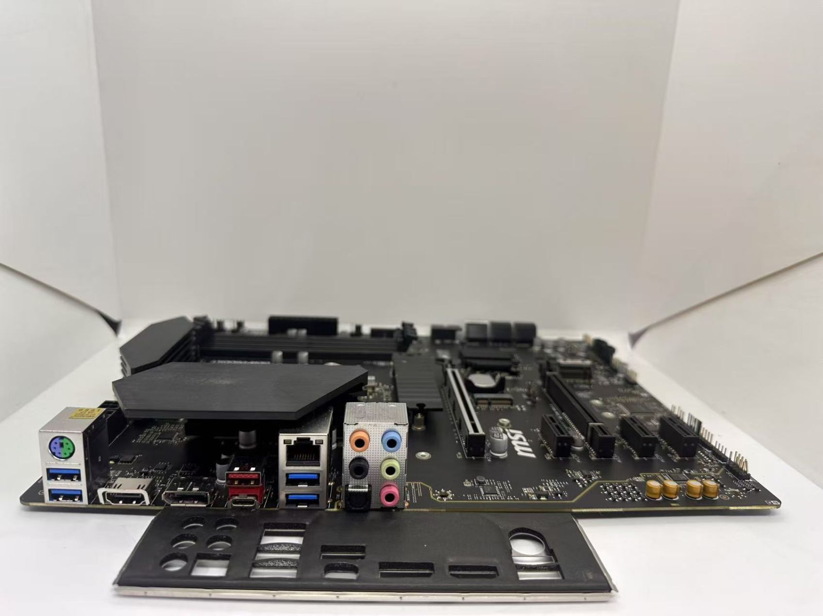 BIOS動作確認済み】MSI Z490-S01 LGA1200 マザーボード I/O