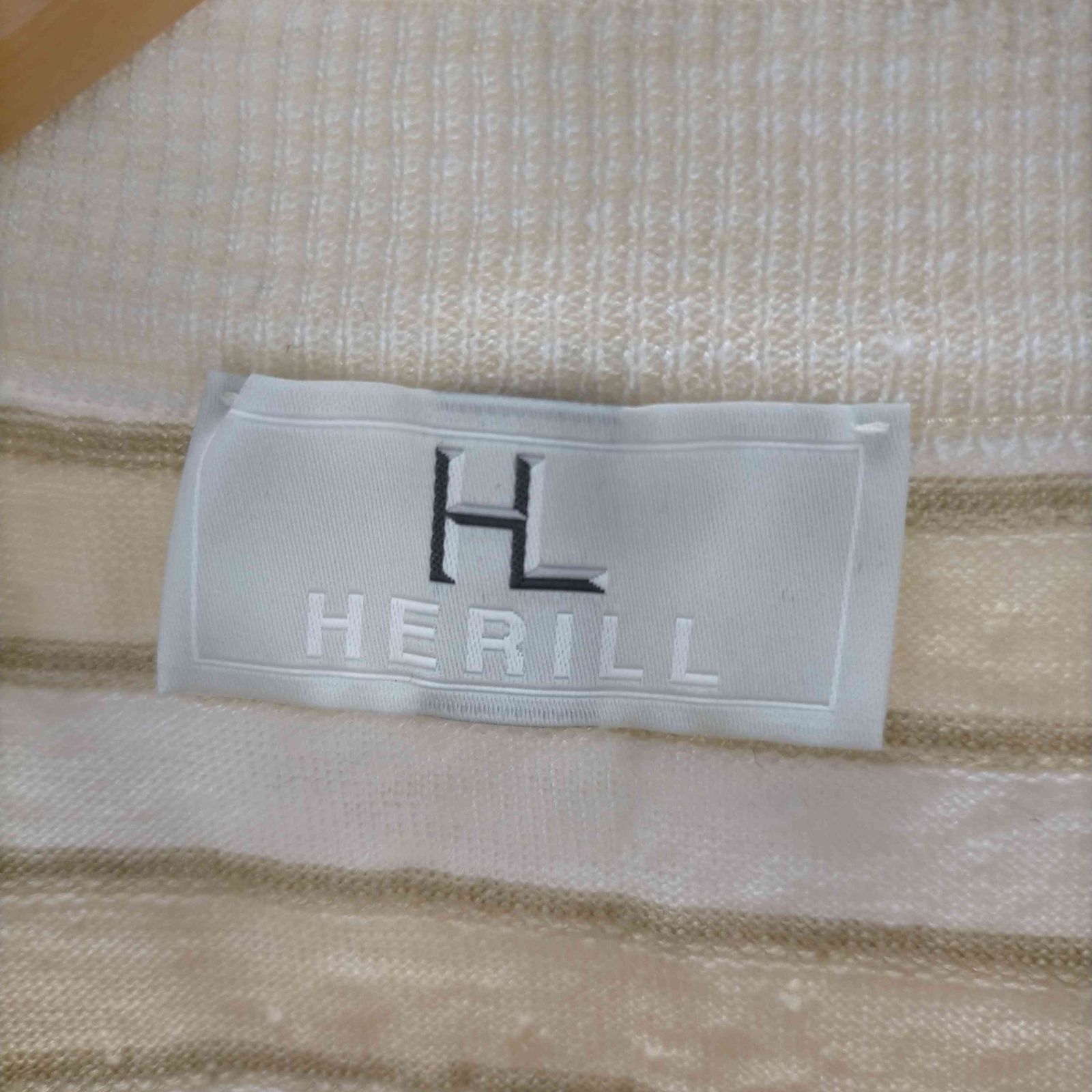 ヘリル HERILL 23SS White Linen Border メンズ JPN：3 - メルカリ