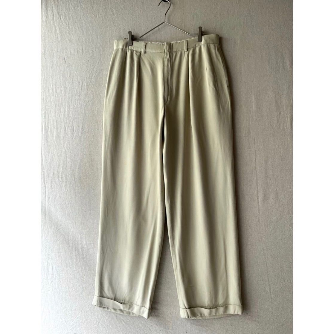 USA製 80s Polo Ralph Lauren スラックス / シルクコットン