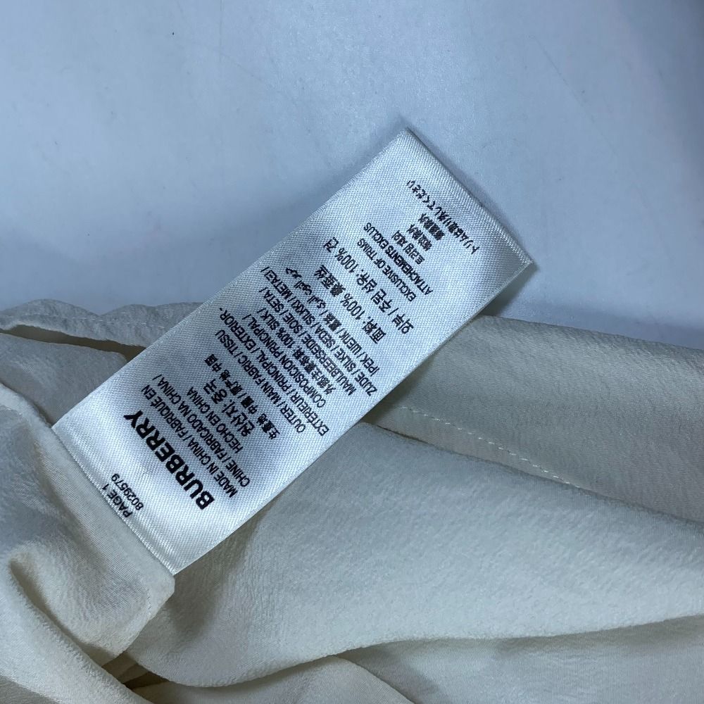 BURBERRY バーバリー 長袖シャツ 襟ロゴ 8029579 シルク - メルカリ 