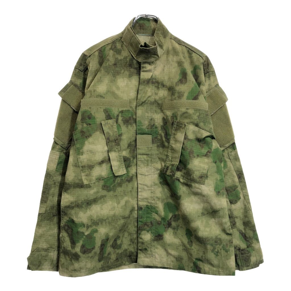 ロシア軍 EMRカモ コンバットジャケット ミリタリー グリーン(メンズ L