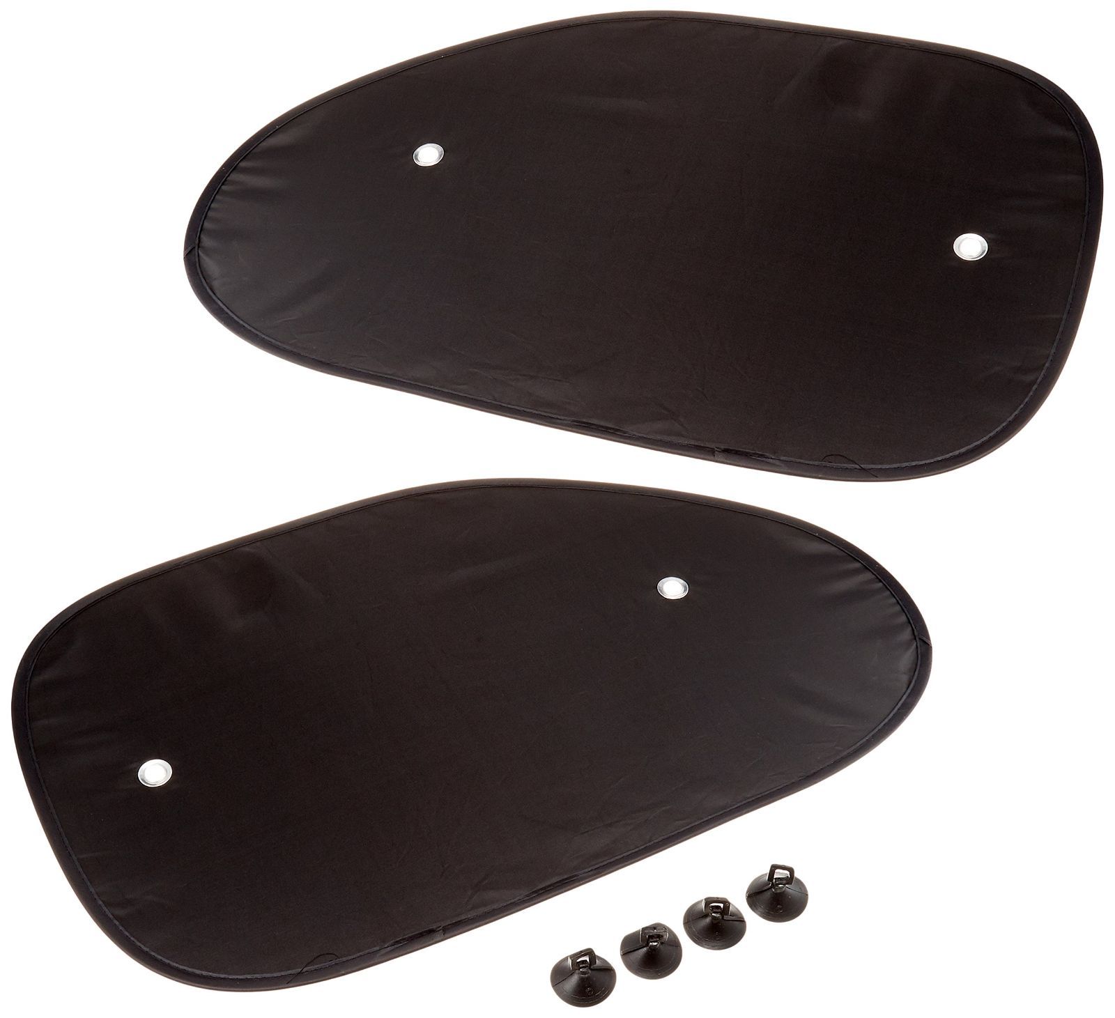 【人気商品】cretom(クレトム) 遮光ワンタッチシェード サイド 折りたたみ式シェード 670×400mm ブラック SA303