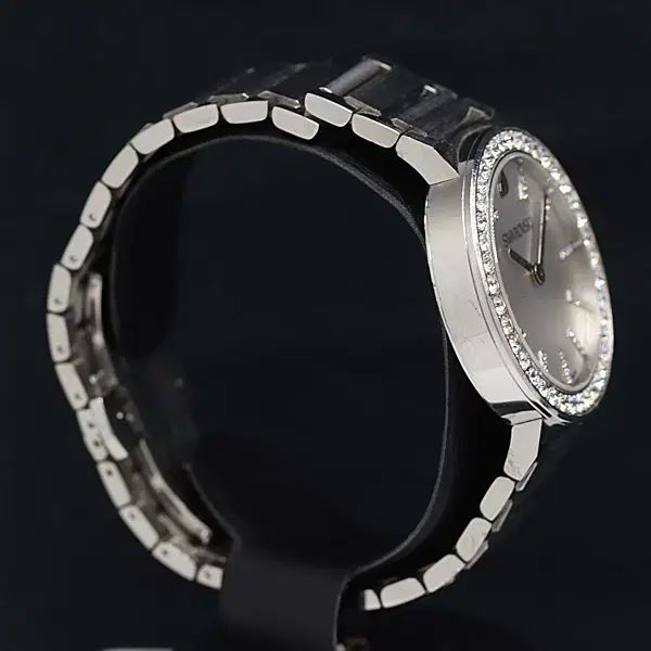 SWAROVSKI(スワロフスキー) ストーン シルバー ダイヤル QZ 男性