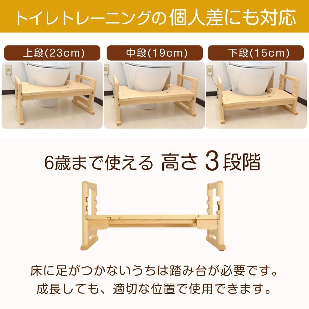 高さ3段階調節
