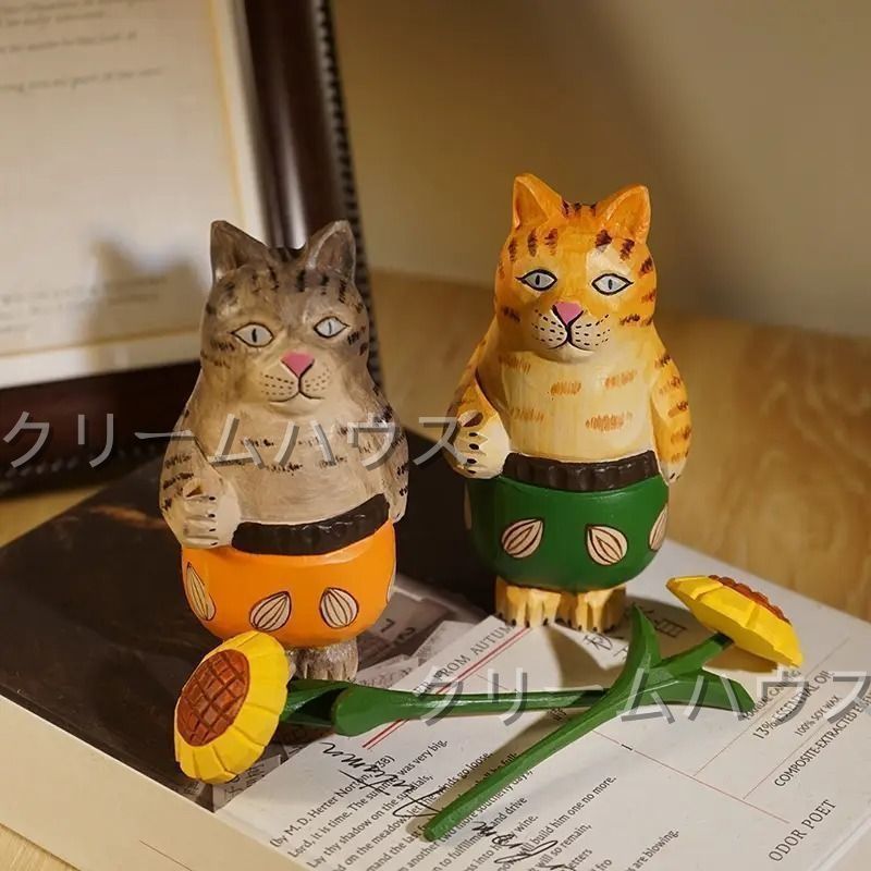 新品?未使用】置物 装飾品 フィギュア 猫 ネコ キャット