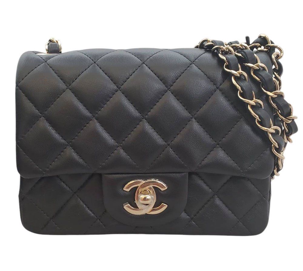 シャネル CHANEL ミニマトラッセ シングルフラップ チェーンショルダー