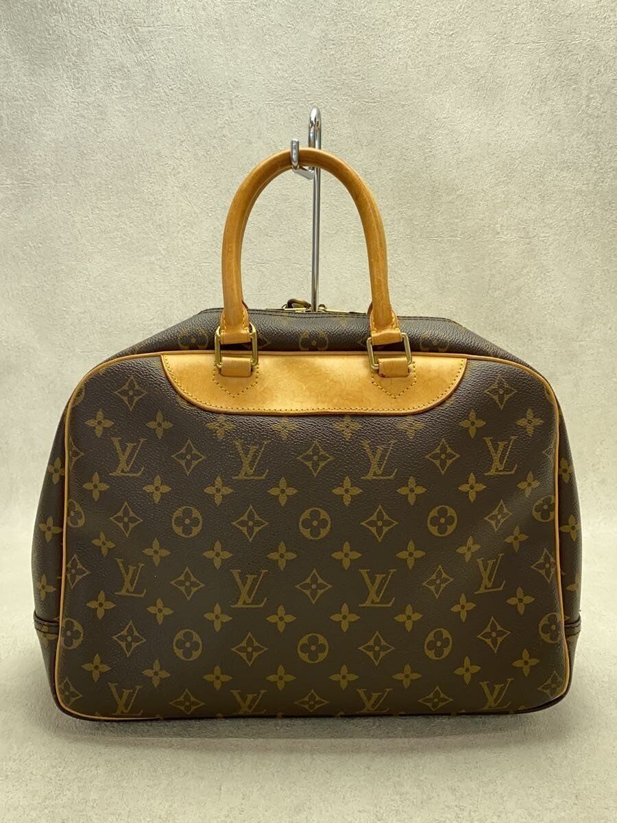 LOUIS VUITTON 2)ボーリング・ヴァニティ(ドーヴィル)_モノグラム・キャンバス_BRW PVC ブラウン - メルカリ