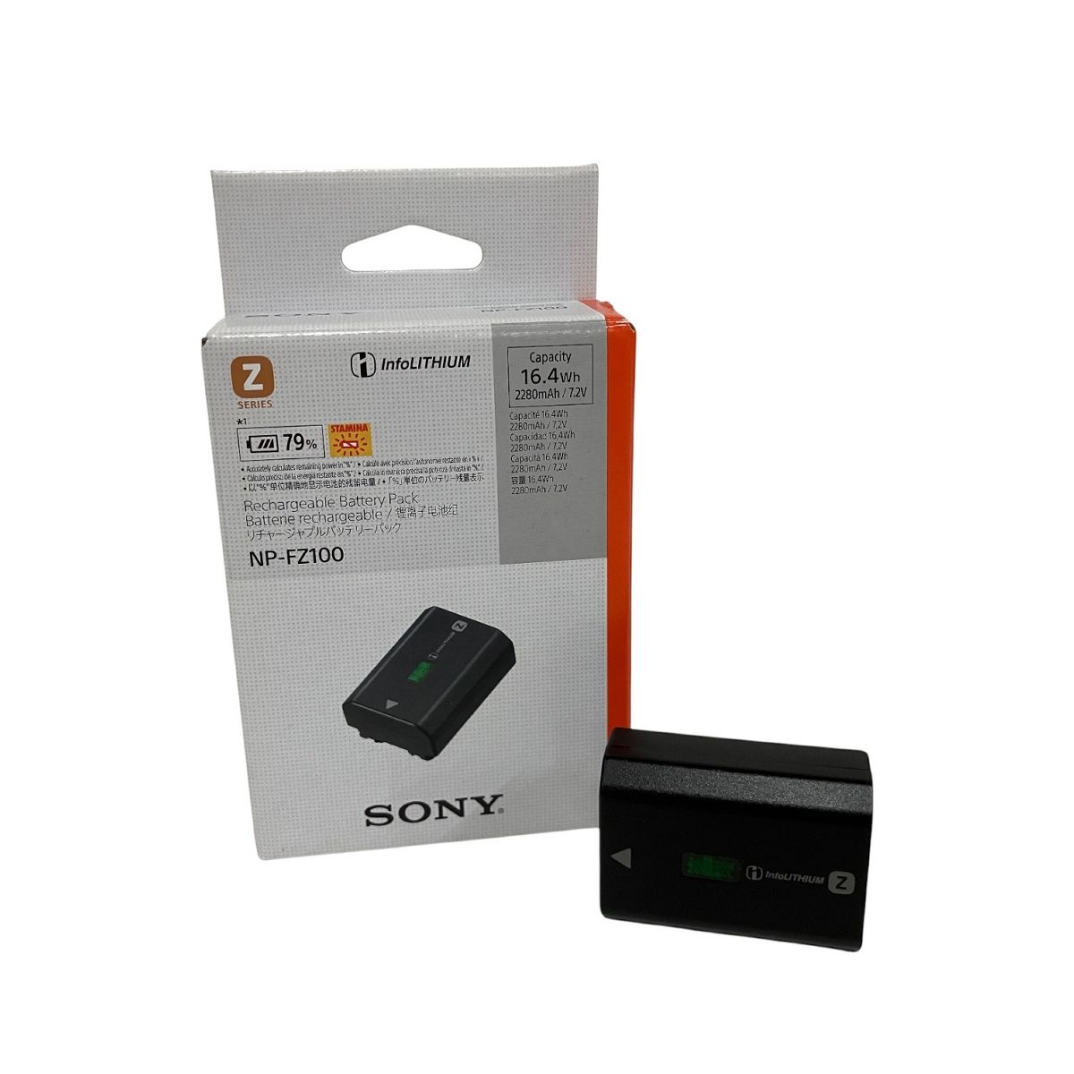 SONY NP-FZ100 純正バッテリーパック 良好 B10478822