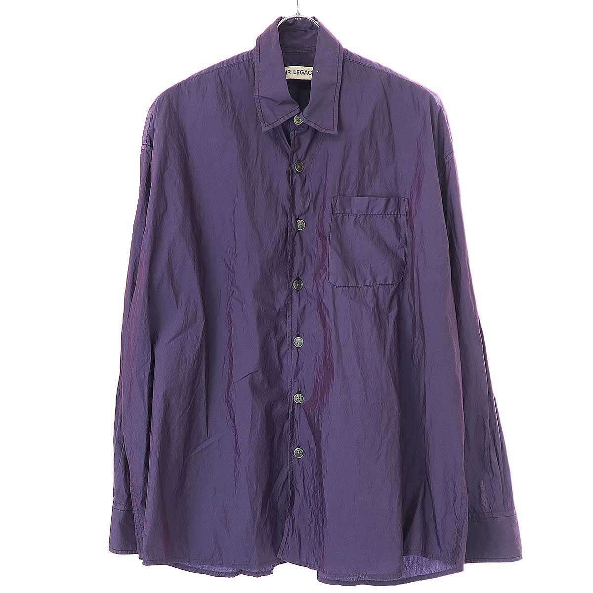 OUR LEGACY アワーレガシー 23AW BORROWED SHIRT ポプリンシャツ 