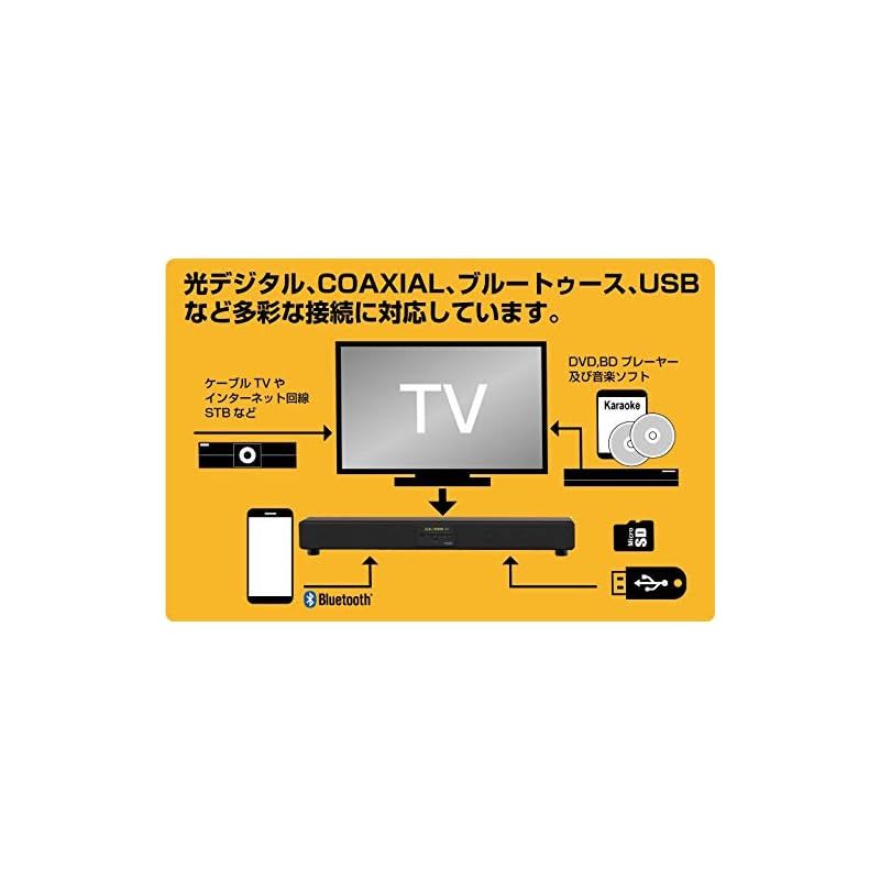 TO-PLAN カラオケ スピーカー サウンドプロ Bluetooth搭載 アンプ内蔵
