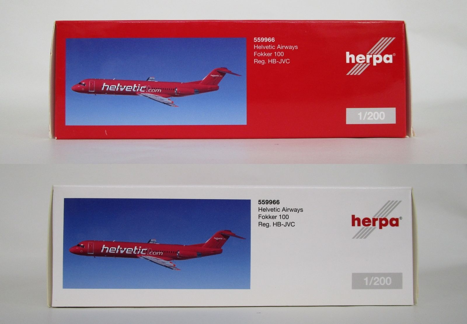 ヘルパ 1/200 フォッカー100 ヘルべティック航空 HB-JVC [559966]【D】krt021301m - メルカリ