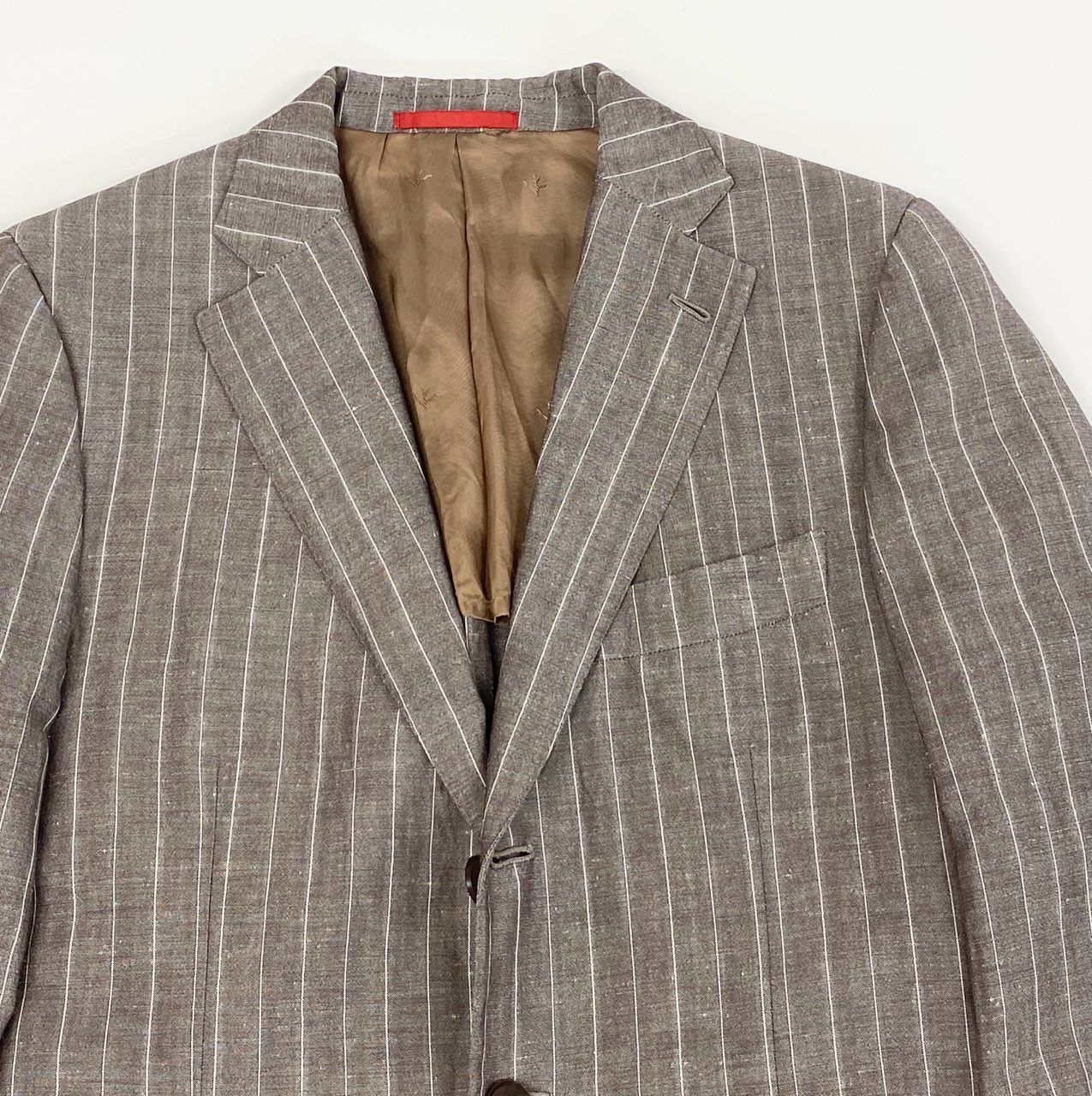 カ*メ様 ISAIA イザイア　ブラウン テーラードジャケット　46 イタリア製 ISAIA イザイア ブラウン系 サイズ 46 S〜M テーラード