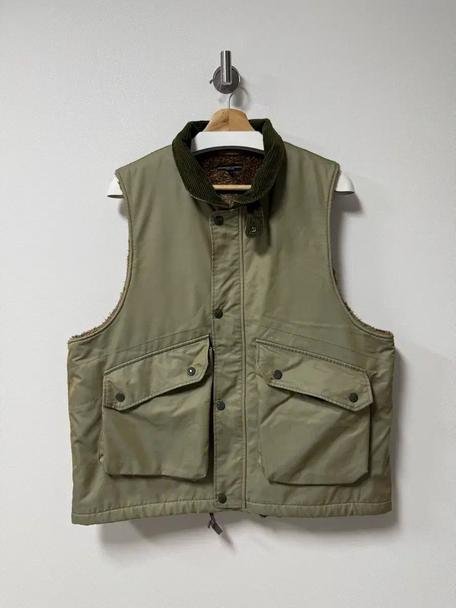 ENGNIEERED GARMENTS エンジニアドガーメンツ オリーブ ベスト L