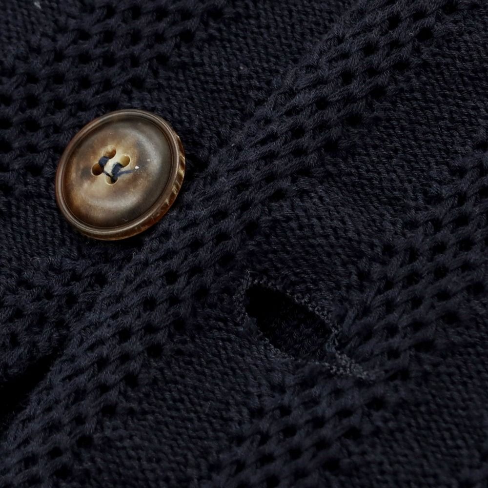 中古】ラルディーニ LARDINI コットン ニットジャケット