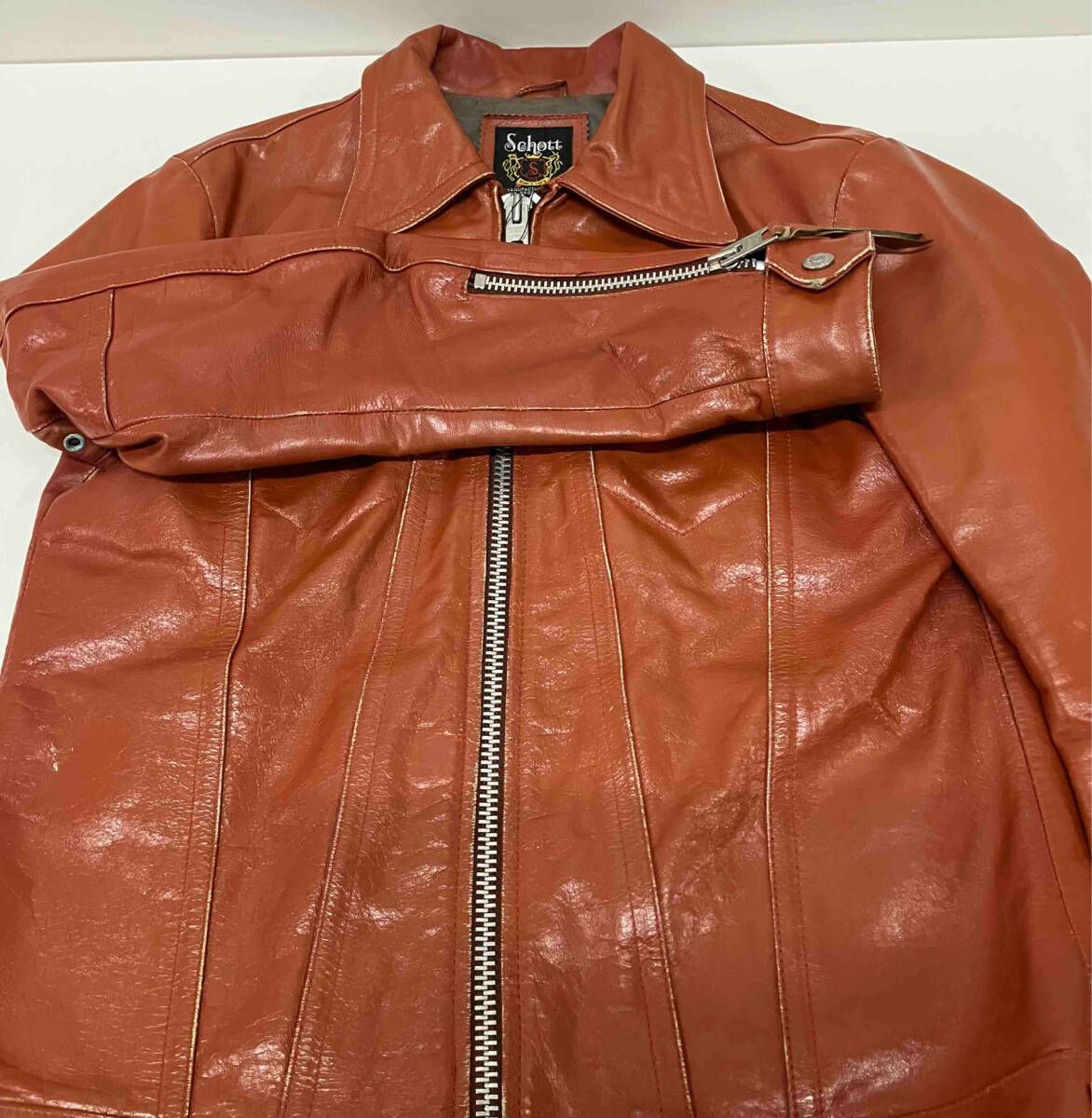 牛革】schott ヒッピージャケット（S） 正規取扱店 Schott (ショット