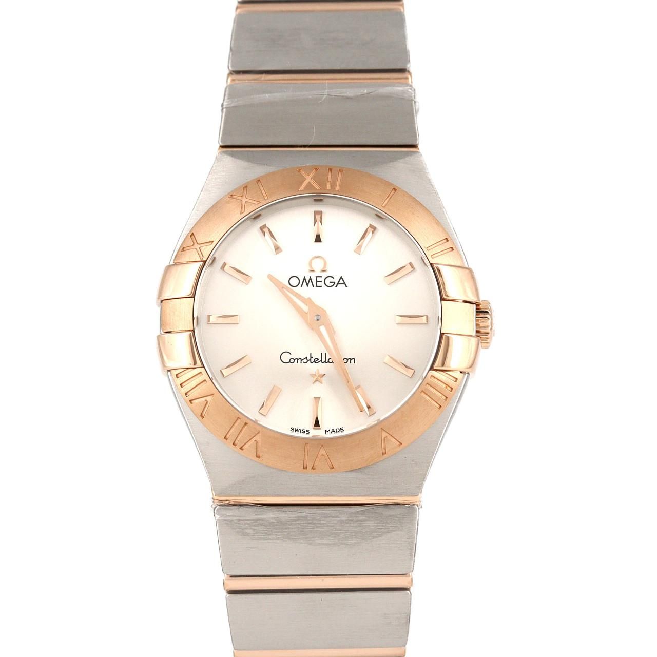 オメガ コンステレーションブラッシュ RGコンビ 123.20.27.60.02.001 SSxPG クォーツ