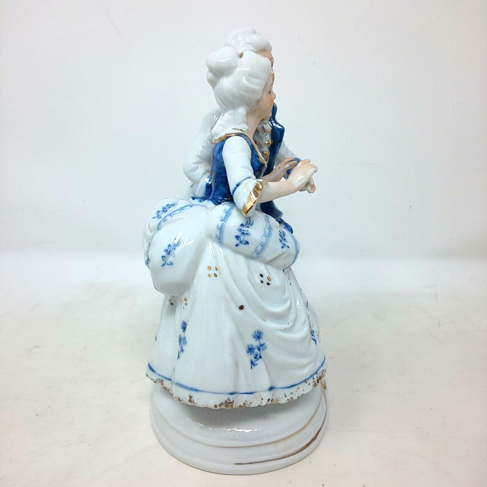 1290F-07 加藤工芸 フィギュリン KATO KOGEI 西洋人形 陶器人形 置物