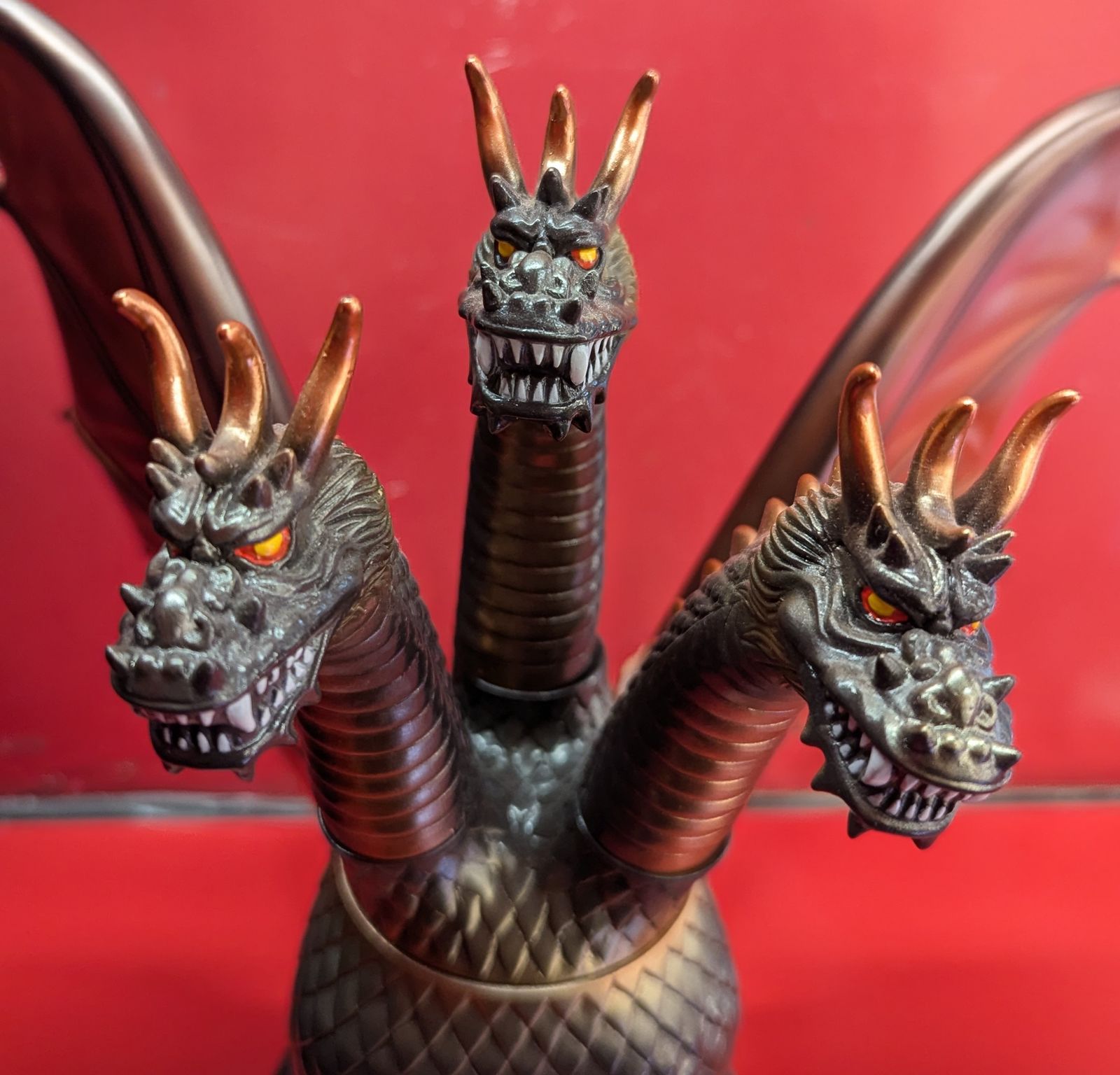 マルサン 世紀の大怪獣 キングギドラ1964 DarkBrown ゴジラ・ストア限定 マルサン キングギドラ（1964）ダーク