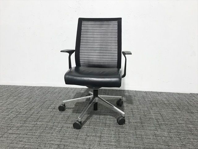 スチールケース シンクチェア 3Dニット オフィスチェア steelcase スチールケース ブラック