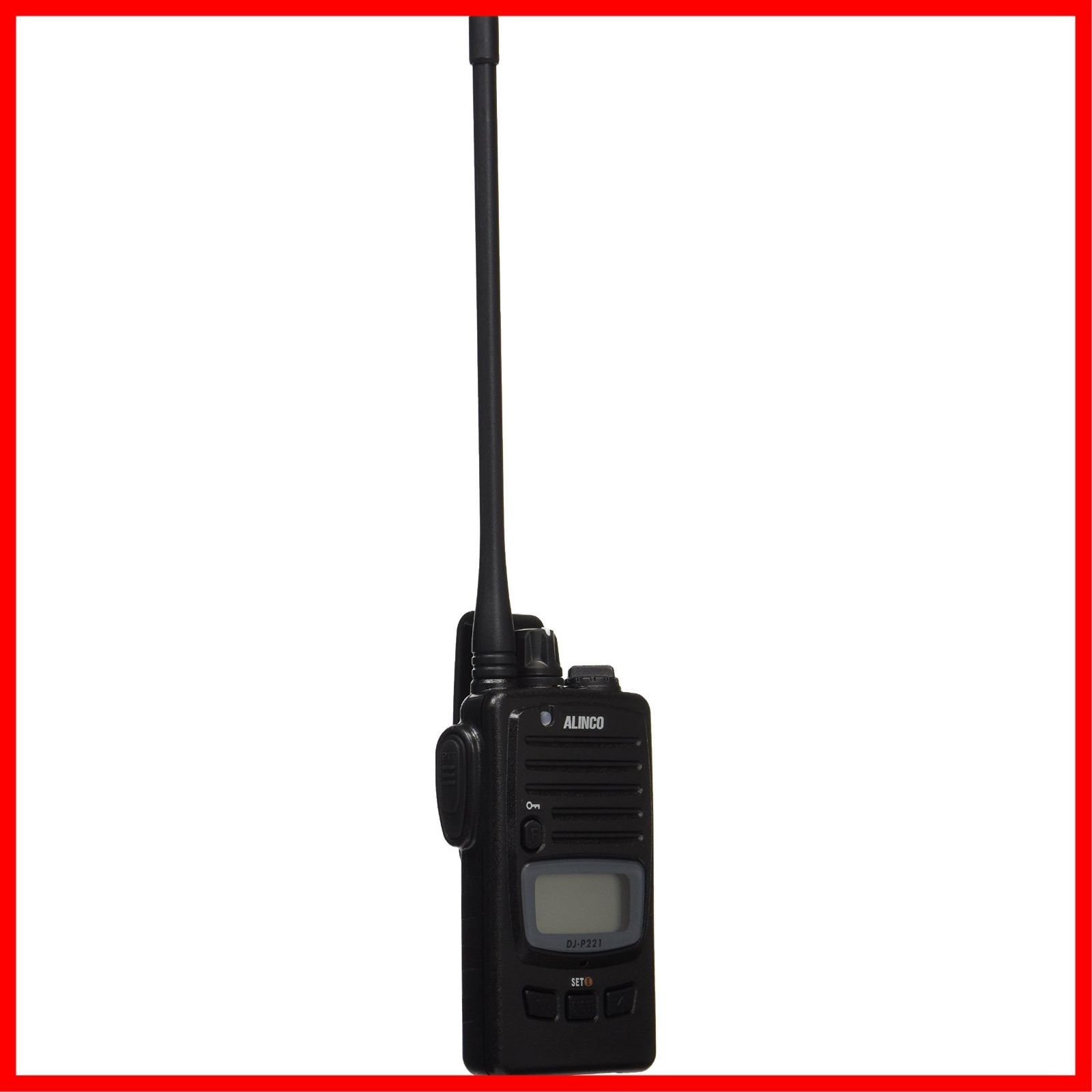 人気商品 DJ-P221L ロングアンテナ ブラック 特定小電力トランシーバー ALINCO アルインコ