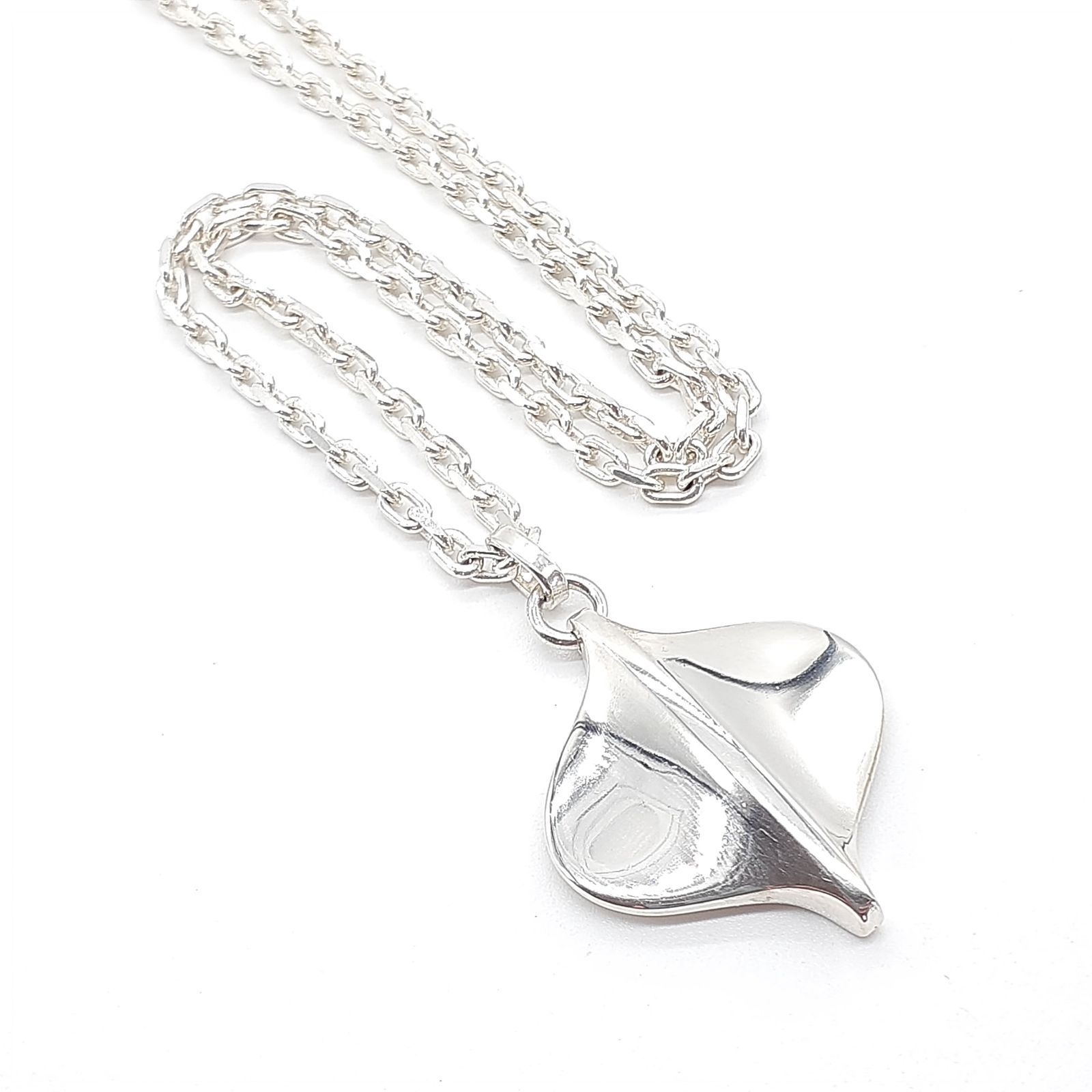 GEORG JENSEN ジョージジェンセン ネックレス SILVER 925 シルバー リーフ DENMARK デンマーク 北欧ジュエリー