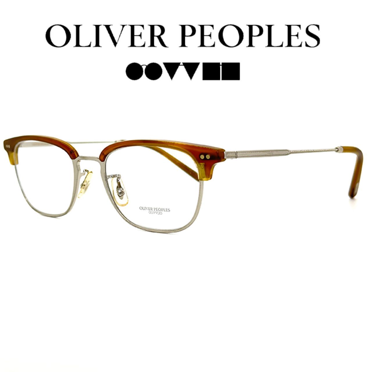 新品/匿名配送】Oliver Peoples オリバーピープルズ メガネ フレーム OV5468 Kesten ブラウン ハーフリム - メルカリ