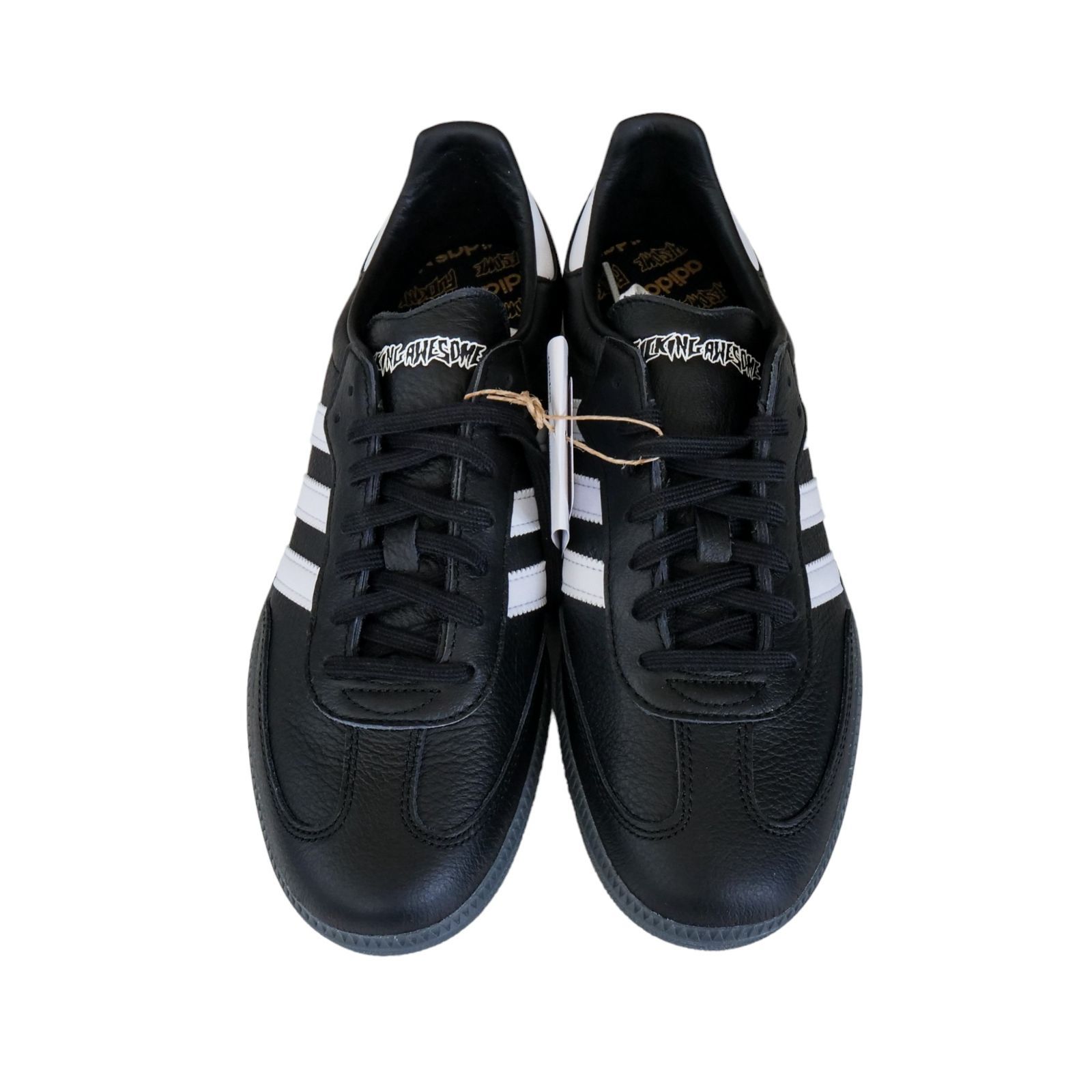 【最安値挑戦】 Awesome Fucking adidas サンバ アディダス Black Samba シューズ