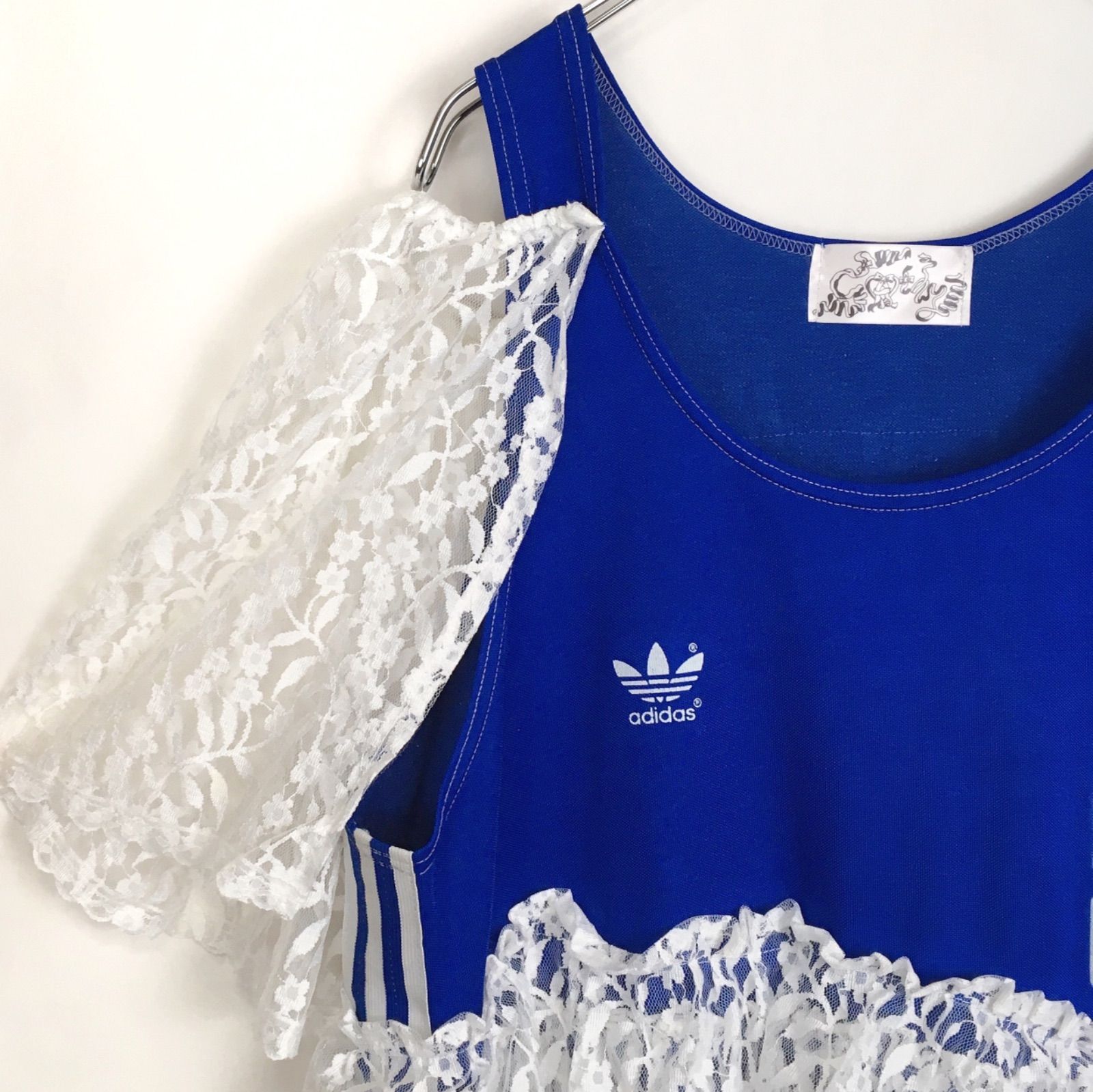 cathy サウスポー オオハシ商店　adidas リメイクロングスカート cathy サウスポー オオハシ商店 adidas リメイクロングスカート