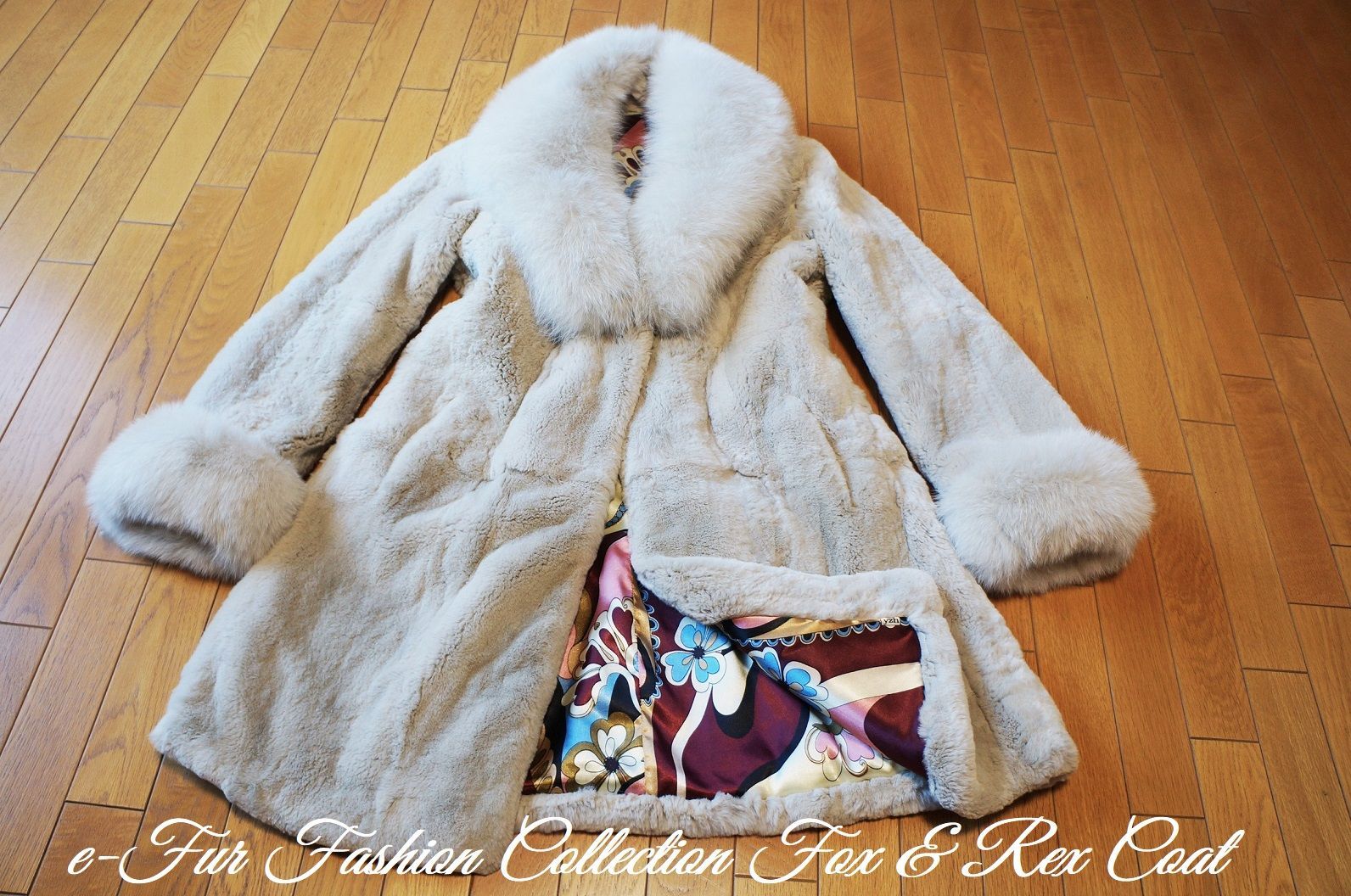 real fur coat set3点