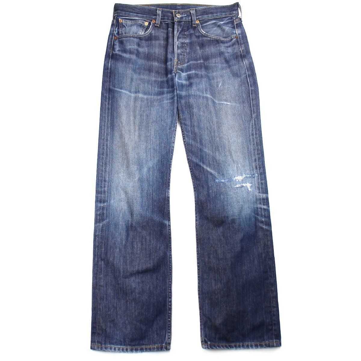 Levi’s リーバイス 501 カットオフ ヒゲ ダメージ　デニムパンツ Levi's リーバイス 501 カットオフ ヒゲ ダメージ デニムパンツ