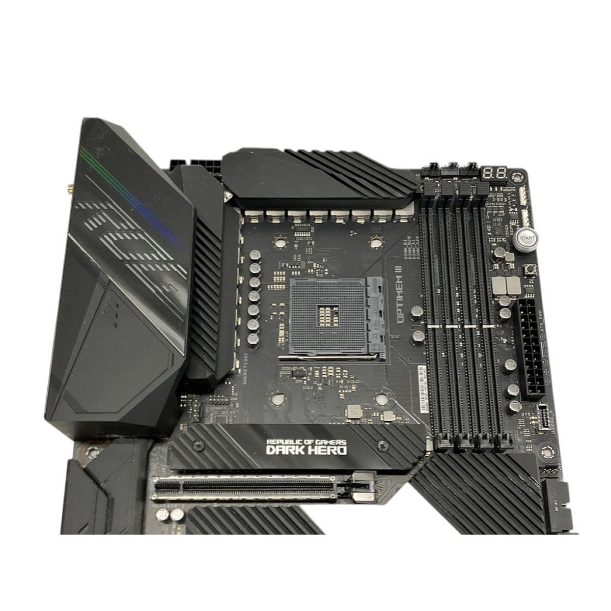 ASUS X570 Crosshair VIII Dark Hero マザーボード PCパーツ