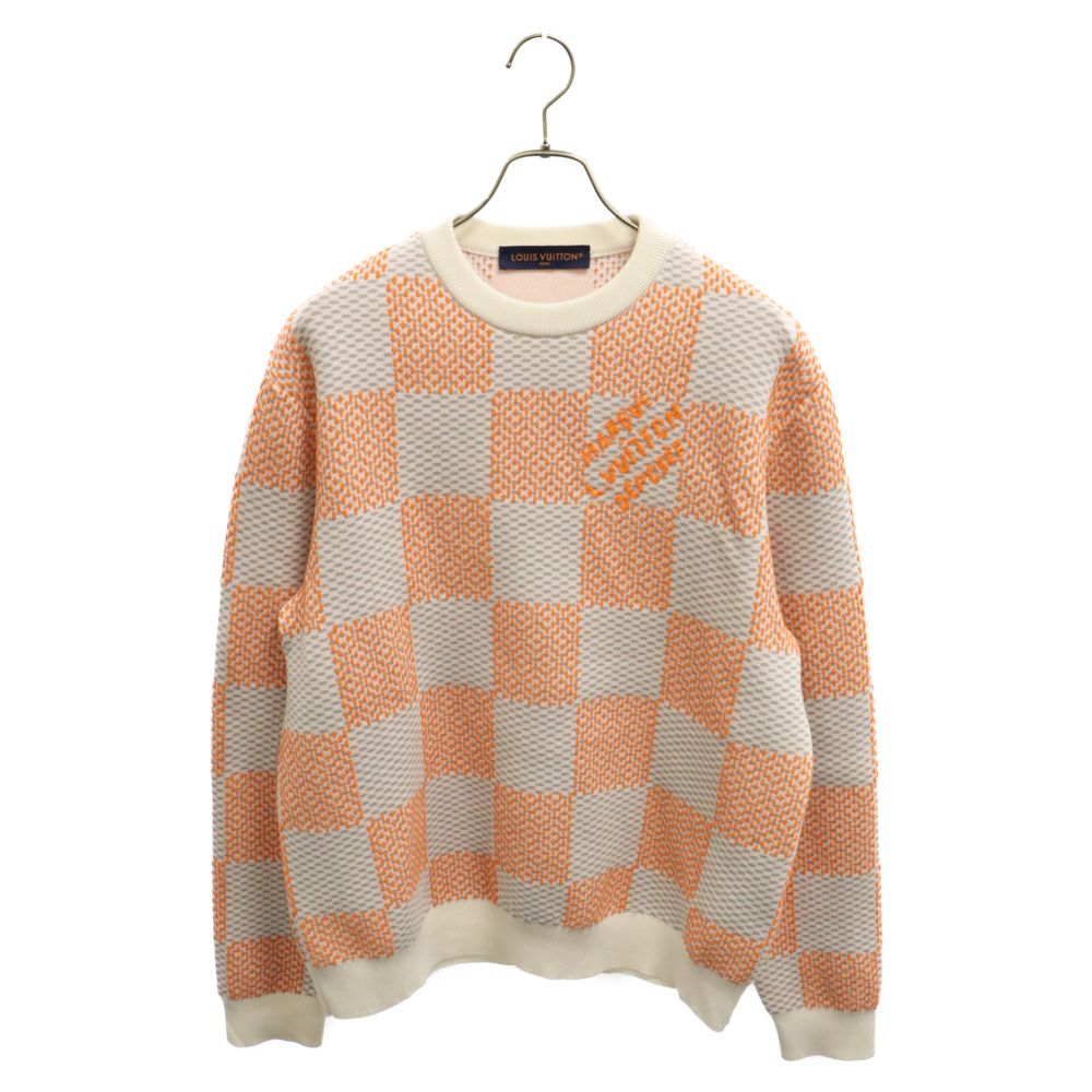 デパート 送料無料 LOUIS VUITTON ダミエコットンスウェット 24SS (ルイヴィトン) トップス