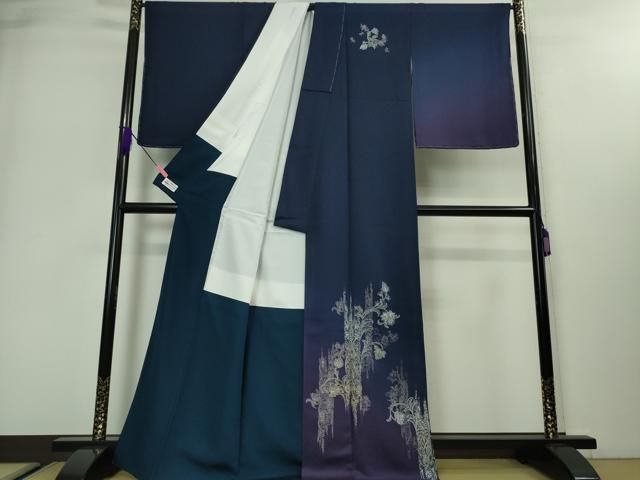 平和屋本店□極上 金彩友禅 卓越技能者・名工・和田光正 訪問着 洋花文  