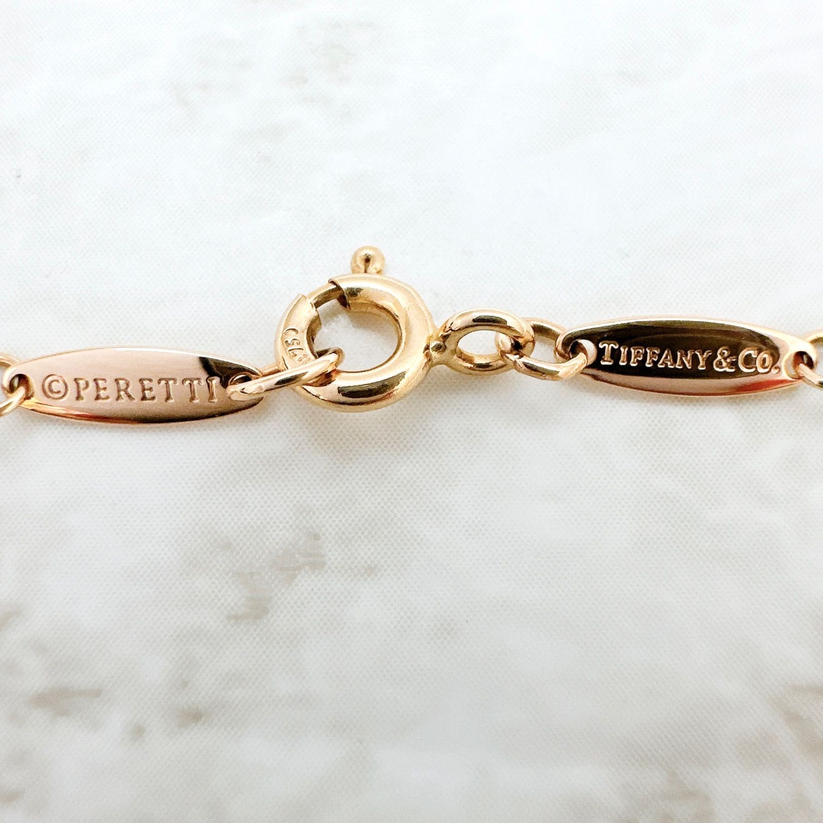 人気/美品🌟Tiffany＆Co. バイザヤード ピンクゴールド ブレスレット 