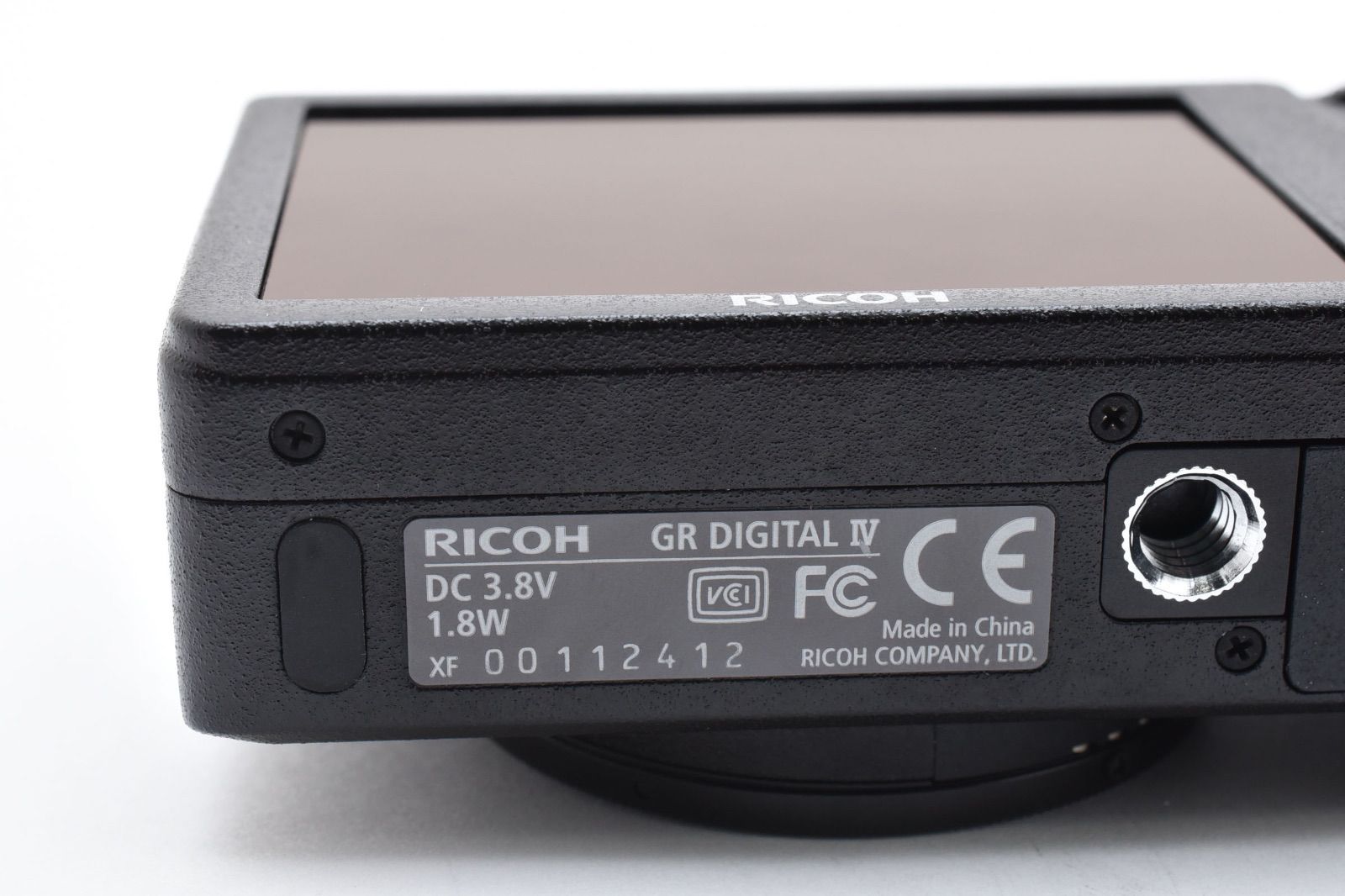 ☆大特価品☆ RICOH リコー GR DIGITAL IV コンパクトデジタル