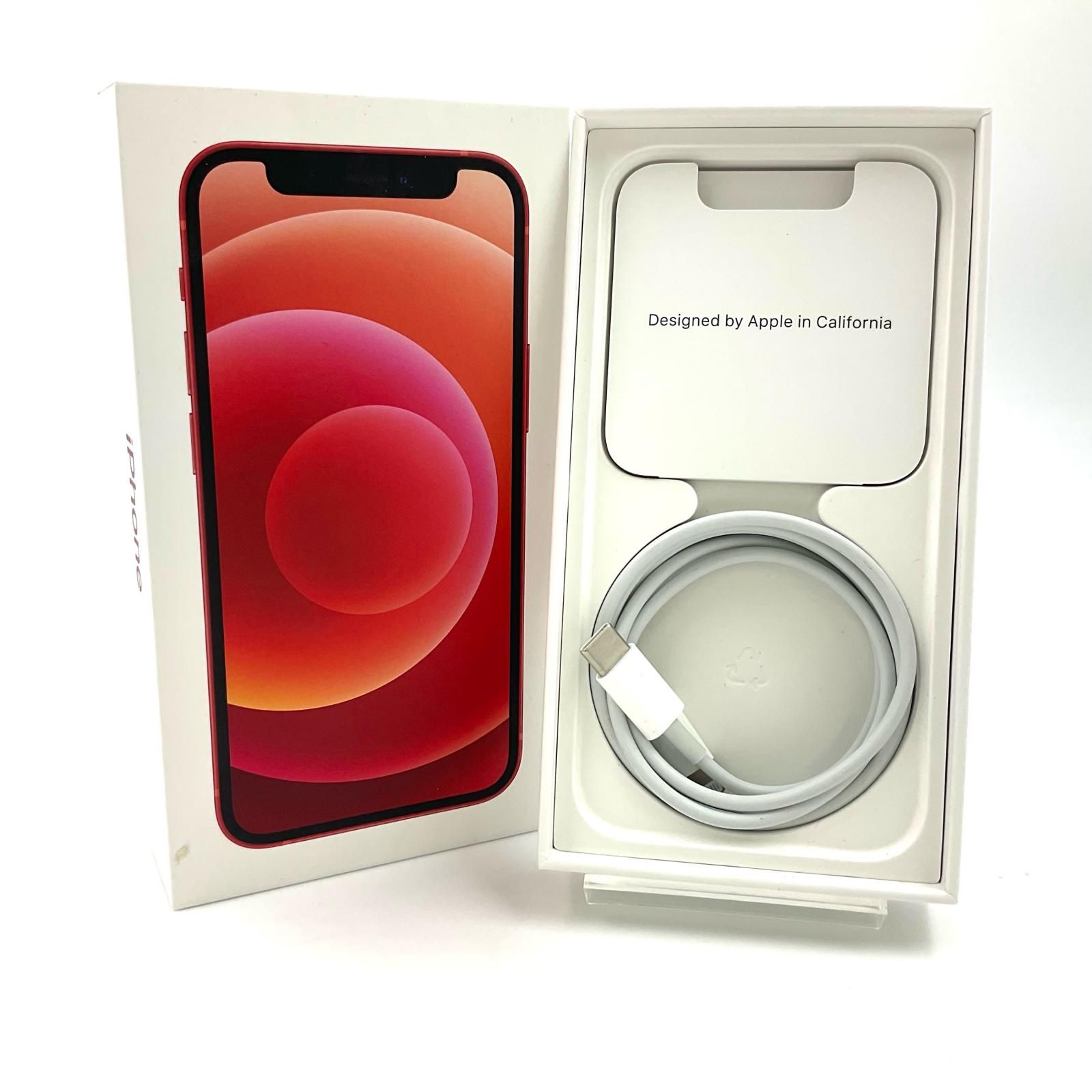 全額返金保証】【最速発送】Apple iPhone 12 mini 128GB (PRODUCT)RED