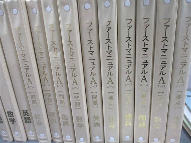 TY11-042 親心書籍 高校受験対策 ファーストマニュアルA(エース) 要点