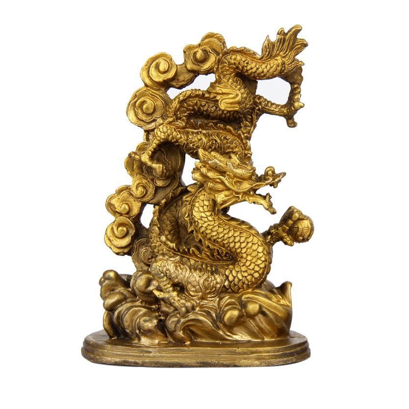 風水龍 銅製 飾り物 風水グッズ オブジェ縁起物 置物