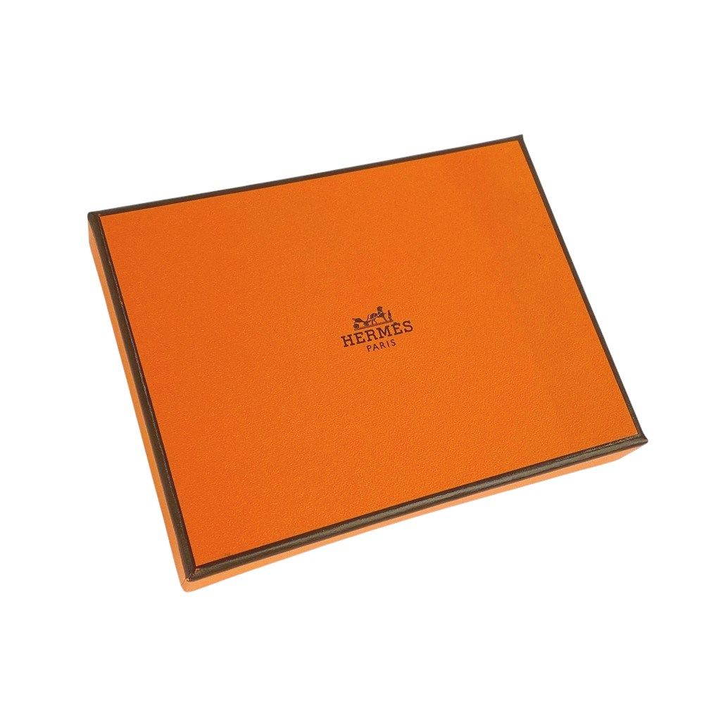 ■未使用■　エルメス Hセリエ カード ケース 財布 名刺 ビジネス エヴァーカラー ブラック W刻 箱 【362415】3 □未使用□ エルメス Hセリエ カード ケース 財布 名刺 ビジネス