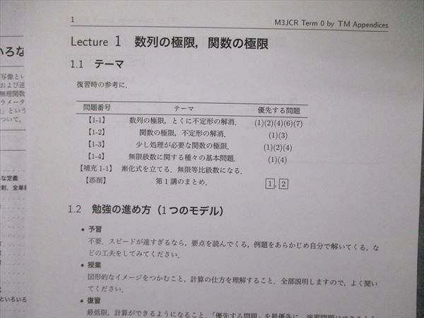 TZ06-042 Z会 東大進学教室 理系数学III速習 テキスト 2022 本科0期 24S0D - メルカリ