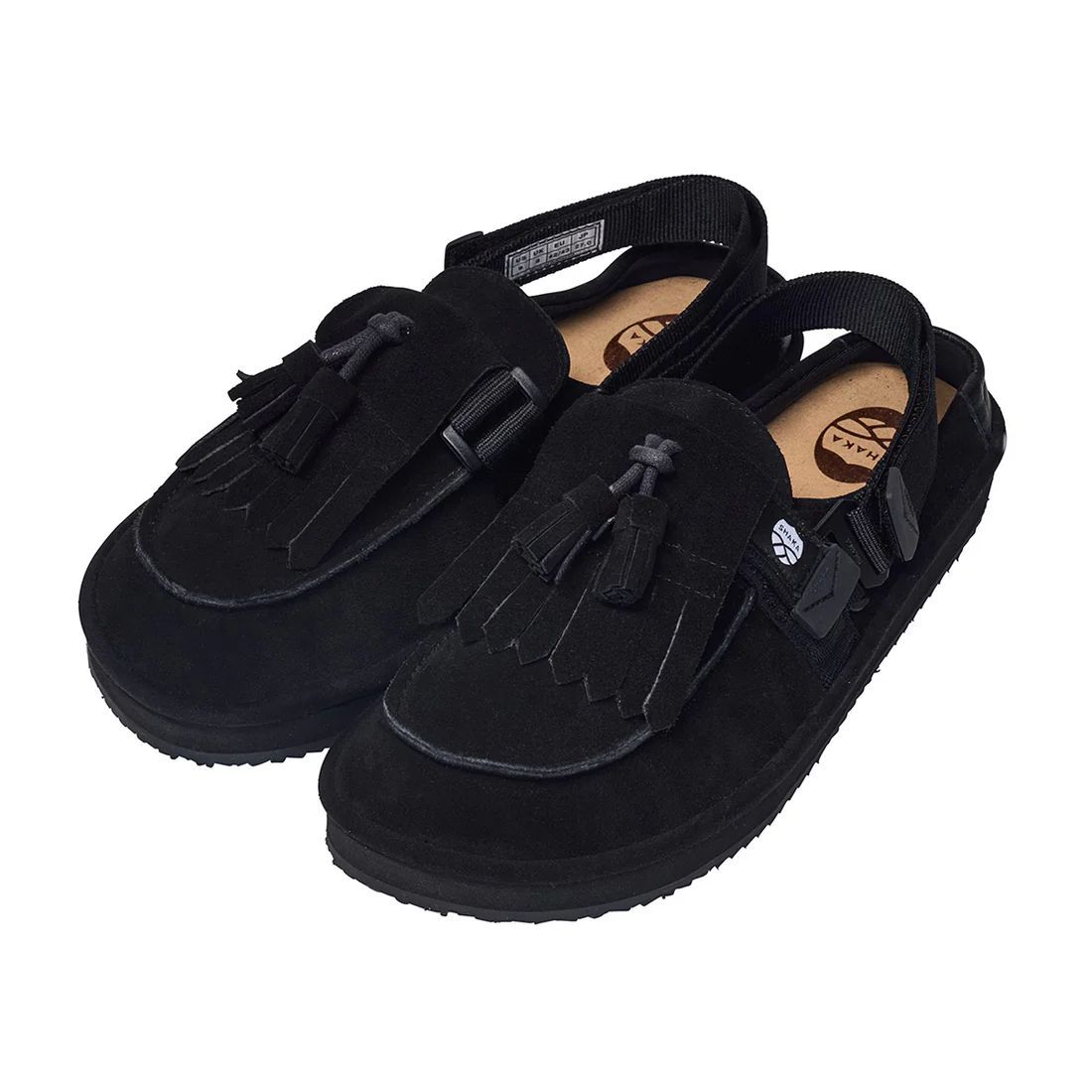 SHAKA シャカ MOC MULE TASSEL SUEDE SK-296 モックミュール タッセルスウェード 靴 サンダル