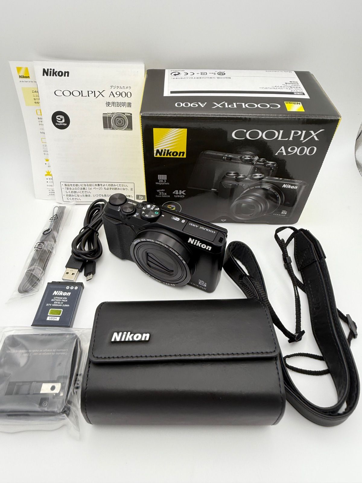 美品】Nikon COOLPIX A900 ブラック オマケあり ニコン クールピクス 