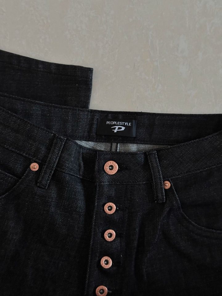 Peoplesense Black Raw Denim Jeans 全サイズあり - メルカリ