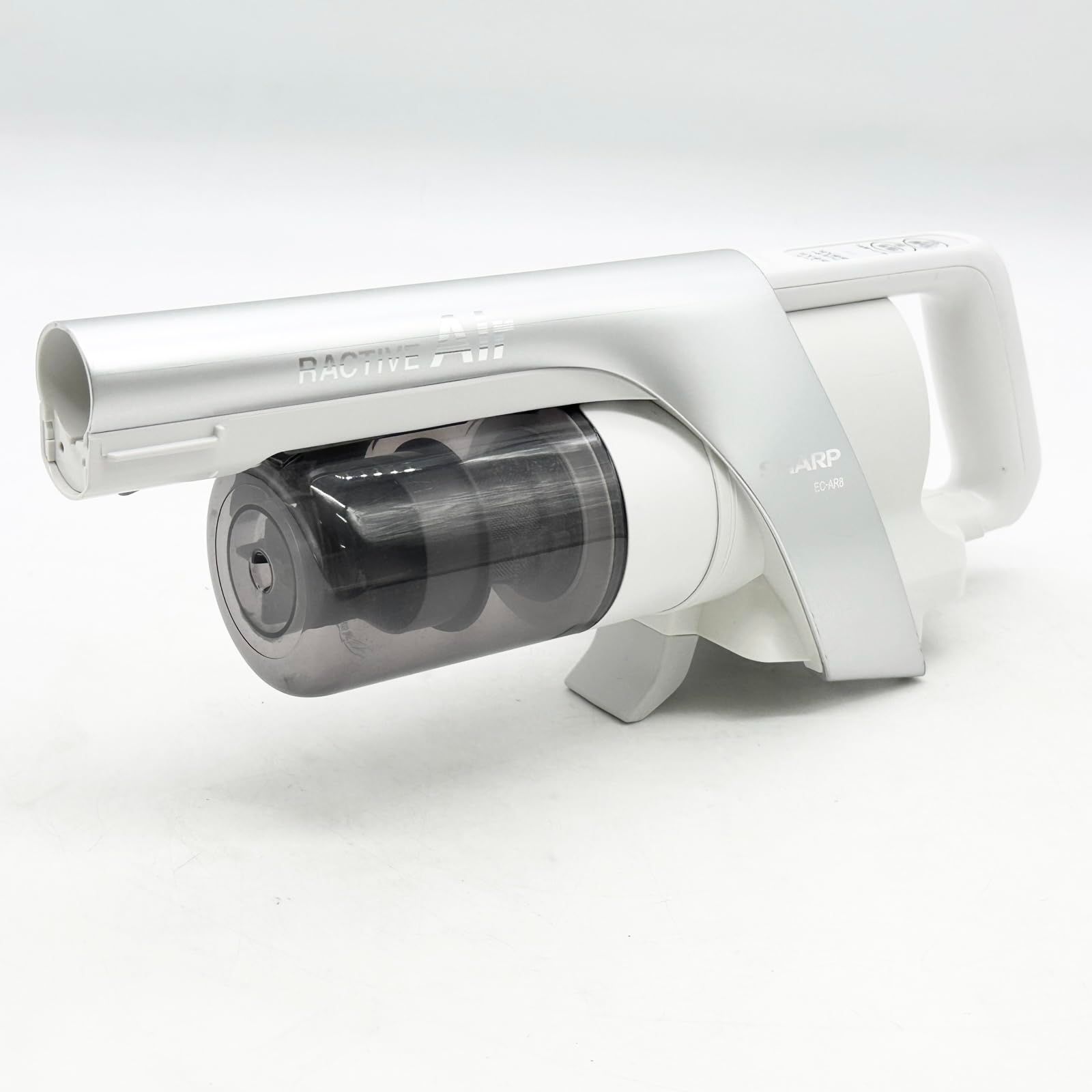 シャープ 掃除機 コードレススティッククリーナー EC-AR 8-W ホワイト ラクティブエア 軽量モデル スタミナ運転 大容量バッテリー 1323