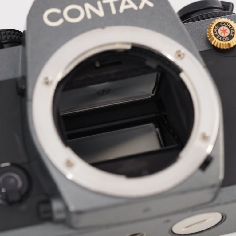 コンタックス CONTAX 159MM 10周年記念 ボディ グレー 10周年シンクロ
