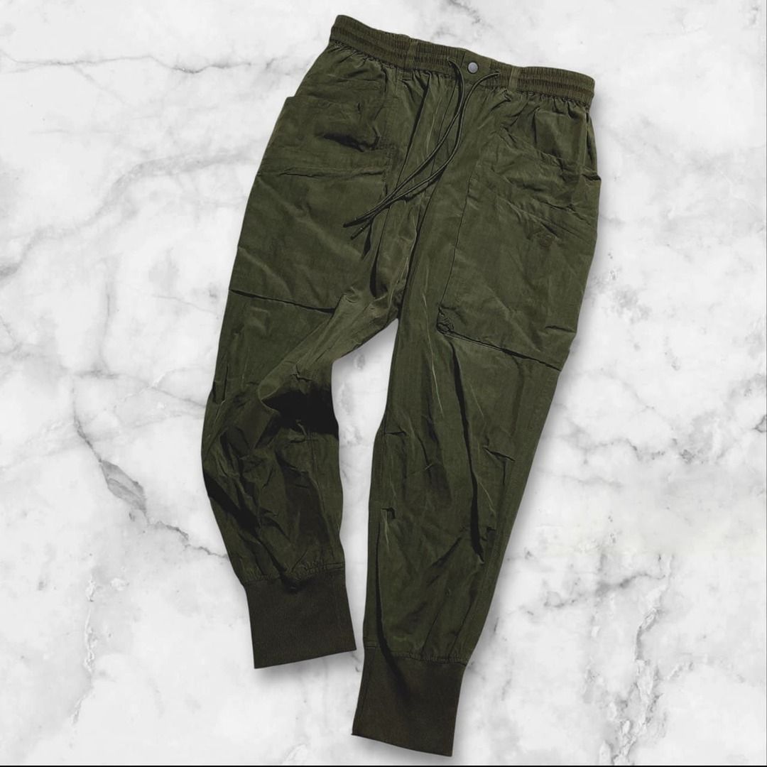 Y-3 × adidas ワイスリー × アディダス カーゴパンツ オリーブ タフタ クラシックライトリップストップ ユーティリティ パンツ サイズS