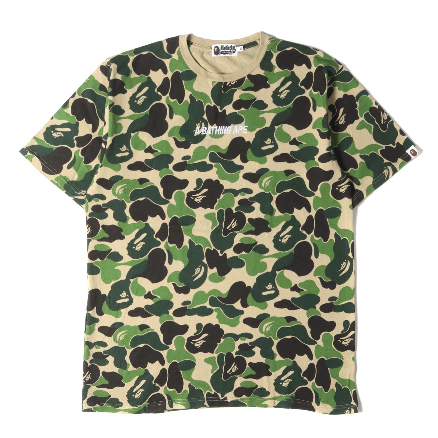 A BATHING APE ア ベイシング エイプ Tシャツ サイズ:XL ABCカモ 猿