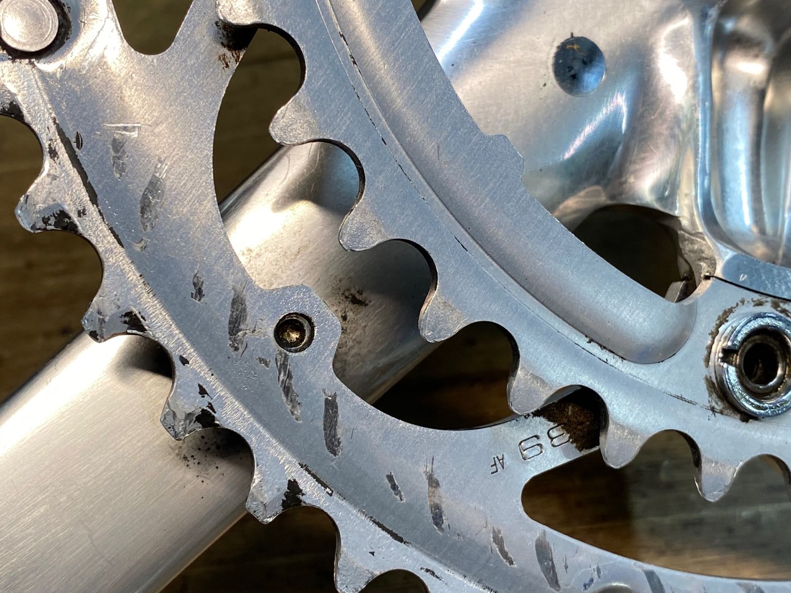 IX283 シマノ SHIMANO 105 FC-5502 HOLLOWTECH クランク 170mm 53/39T 