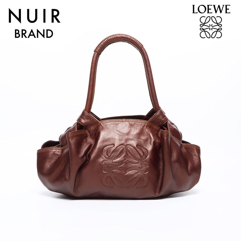 LOEWE ロエベ ハンドバッグ アナグラム ナッパ - メルカリ