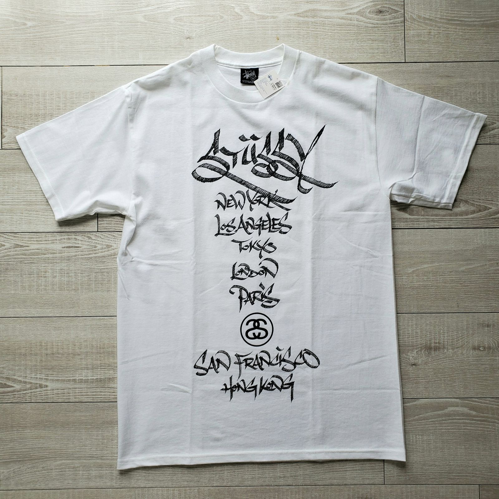 STUSSY×MODE2 ステューシー□未使用タグ付 激レア 02年 world